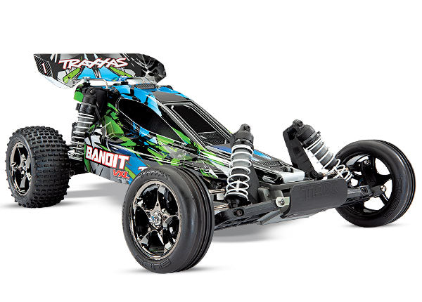 TRAXXAS 24076-4 Bandit® VXL: 1/10 Scale Off-Road Buggy. RTR with TQi™ 2.4GHz Radio System, Velineon VXL-3s brushless ESC (fwd/rev), and TSM