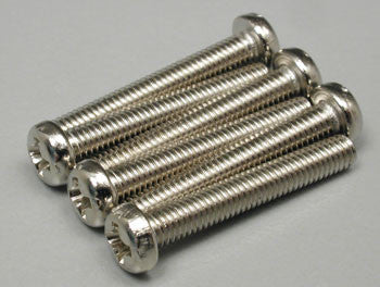 TRAXXAS 2566 Round Head Machine Screws 3x20mm (6)