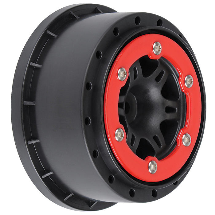 PROLINE 2715-04 Split Six Bead-Loc Rear Red/Black Slash