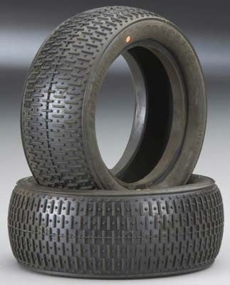 JCONCEPTS 3016-04 Bar Codes 2.2 1/10 Buggy Tire Rear Orange (2)