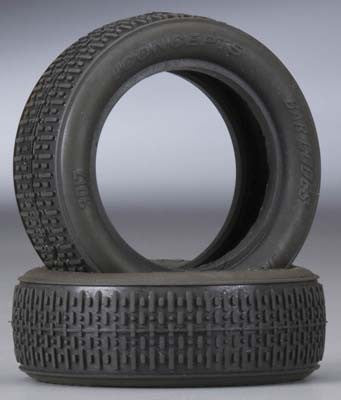 JCONCEPTS 3017-03 Bar Codes 2.2 1/10 Buggy Tire Fr White (2)