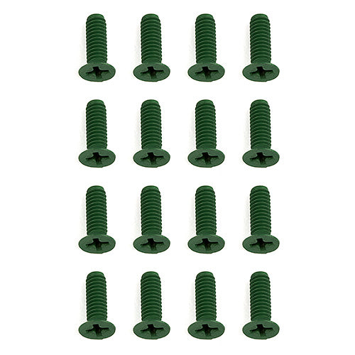 ASSOCIATED 3324 Aluminum Flat Head Screw 8-32 x 1/2 *DISC*