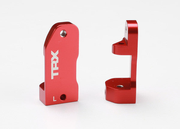 TRAXXAS 3632X Caster Blocks 30 Degree Aluminum Red