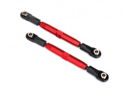 TRAXXAS 3643R Camber links, front TUBES red-anodized 83mm