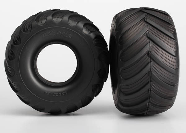 TRAXXAS 3667 Tires Terra Groove dual profile 5.3"x2.7"- 2.0"