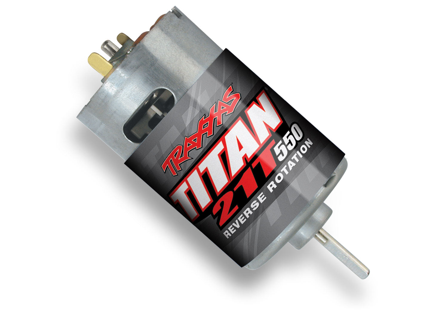 TRAXXAS 3975R Motor Titan 550 reverse rotation (21-turns/ 14 volts)