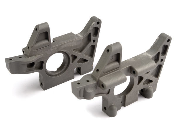 TRAXXAS 4930R Bulkheads Left & Right Front Grey