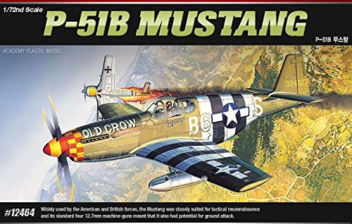 ACADEMY 12464 1/72 The Fighter of World War II P-51B Mustang