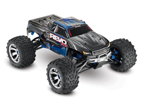 TRAXXAS 53097-3 Revo® 3.3: 1/10 Scale 4WD Nitro-Powered Monster Truck. RTR with TRX 3.3 Racing Engine, EZ-Start® Electric Starting System, TQi™ 2.4GHz Radio System with Traxxas Link