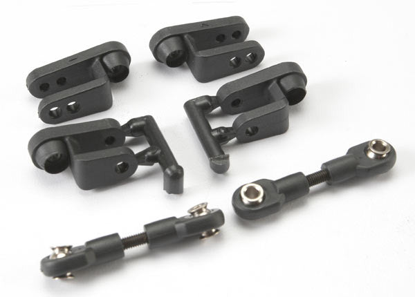 TRAXXAS 5345R Servo Horns Steering Long Short Linkage