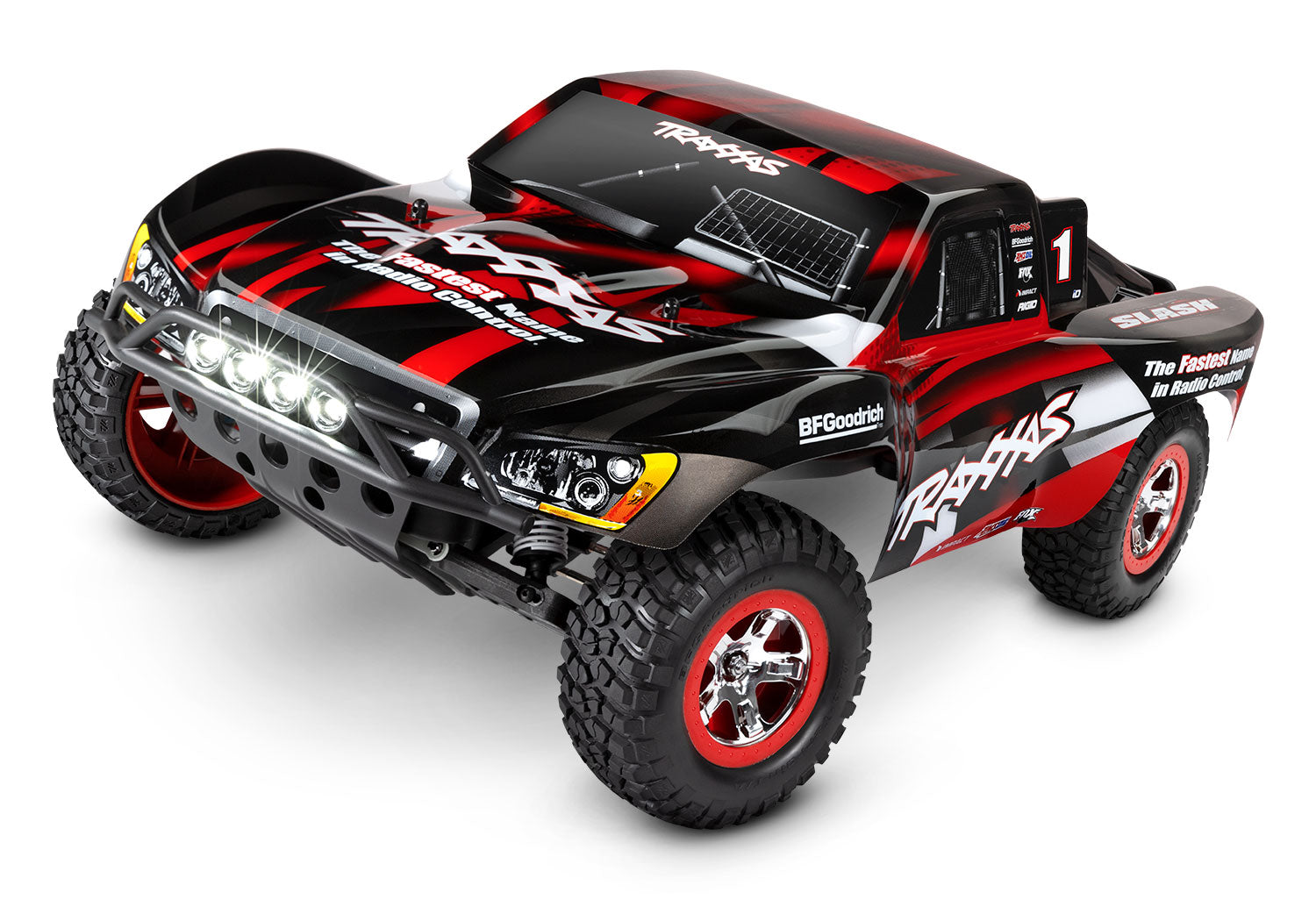 TRAXXAS 58034-61 Slash 1/10 scale waterproof 2WD short course truck. R