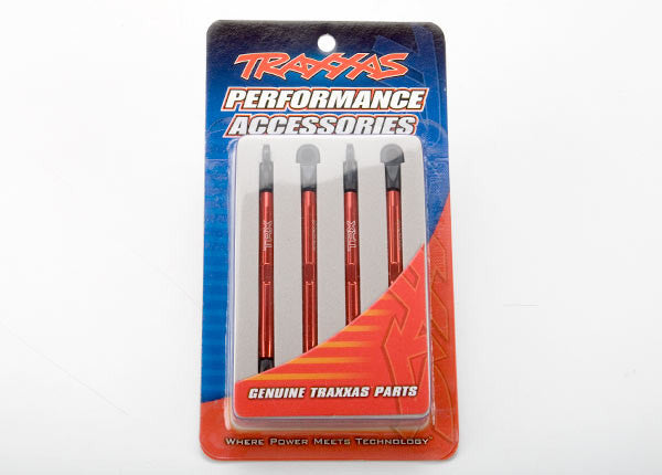 TRAXXAS 7138X Toe Links Aluminum Red VXL