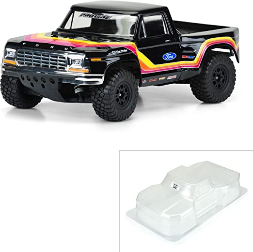 PROLINE 3519-00 1/10 1979 Ford F-150 Race Truck Clear Body: Short Course