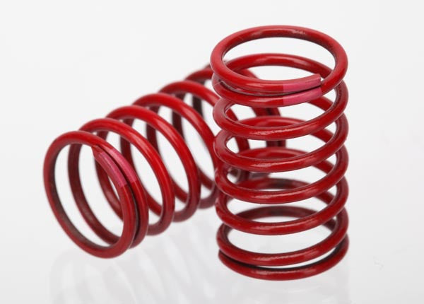 TRAXXAS 7244 Spring, shock (GTR) (2.77 rate, pink) (1 pair)