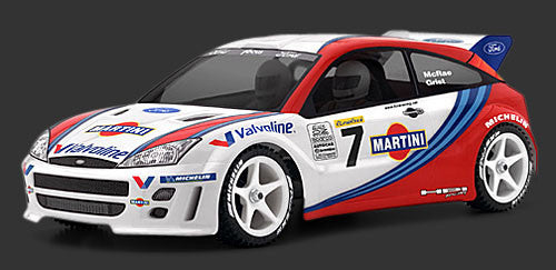 HPI 7412 Ford Focus WRC Body 200mm
