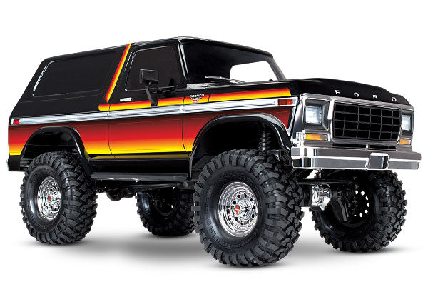 TRAXXAS 82046-4 TRX-4 1/10 Trail Crawler Truck w/ 1979 Bronco Ranger X