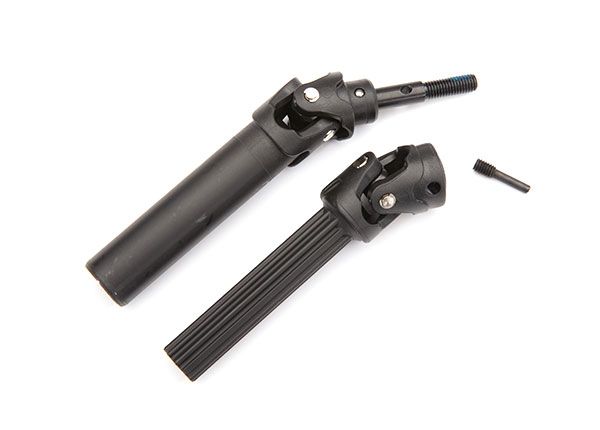 TRAXXAS 8950 Driveshaft assembly, front or rear Maxx Duty (1) left or right fully assembled, ready to install w/ screw pin (1)