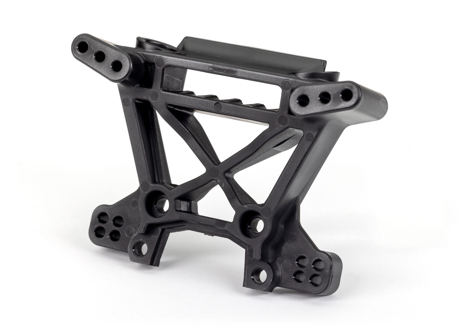 TRAXXAS 9038 Shock tower, front, extreme heavy duty, black (for use with #9080 upgrade kit)