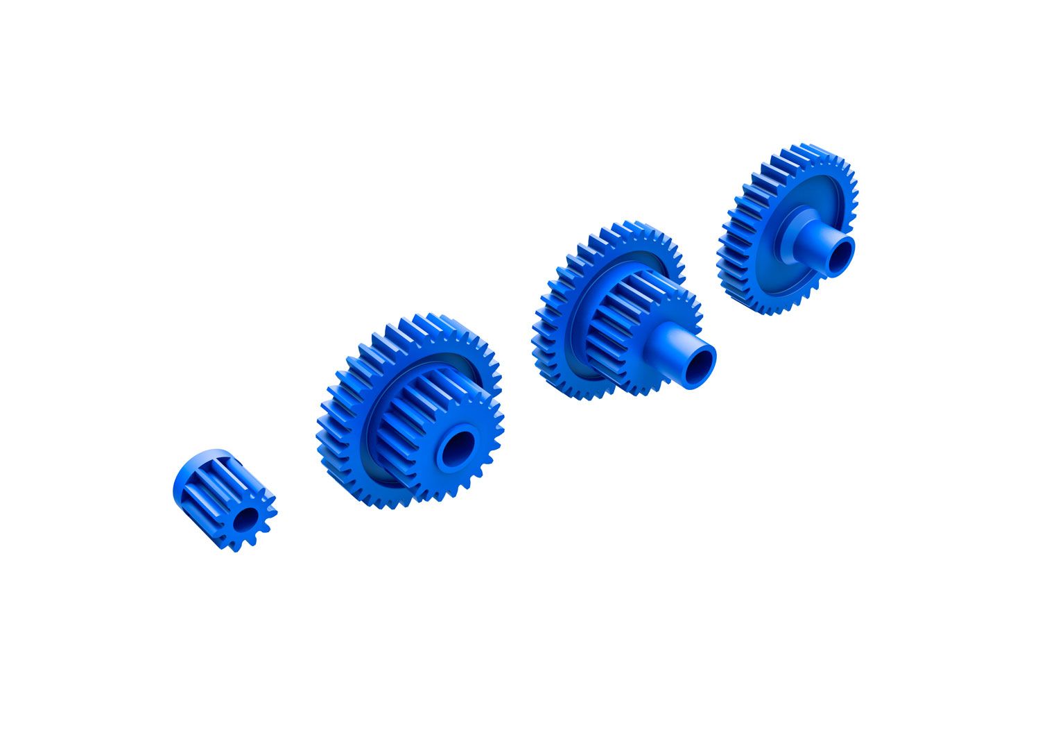 TRAXXAS 9776X Gear set, transmission, speed (9.7:1 reduction ratio)/ pinion gear, 11-tooth