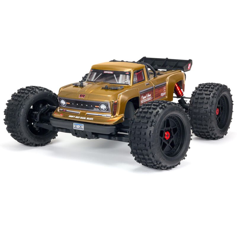 ARRMA ARA4410V2 1/10 OUTCAST 4X4 4S V2 BLX Stunt Truck RTR