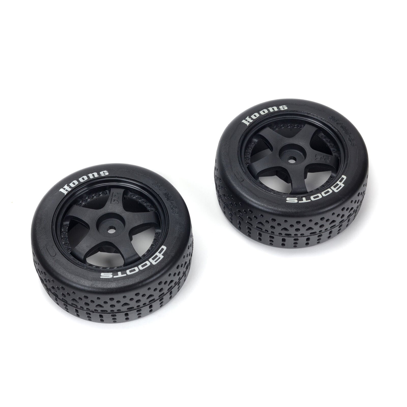 ARRMA ARA550095 dBoots Hoons 35/085 2.4 (White) Belted 5-Spoke