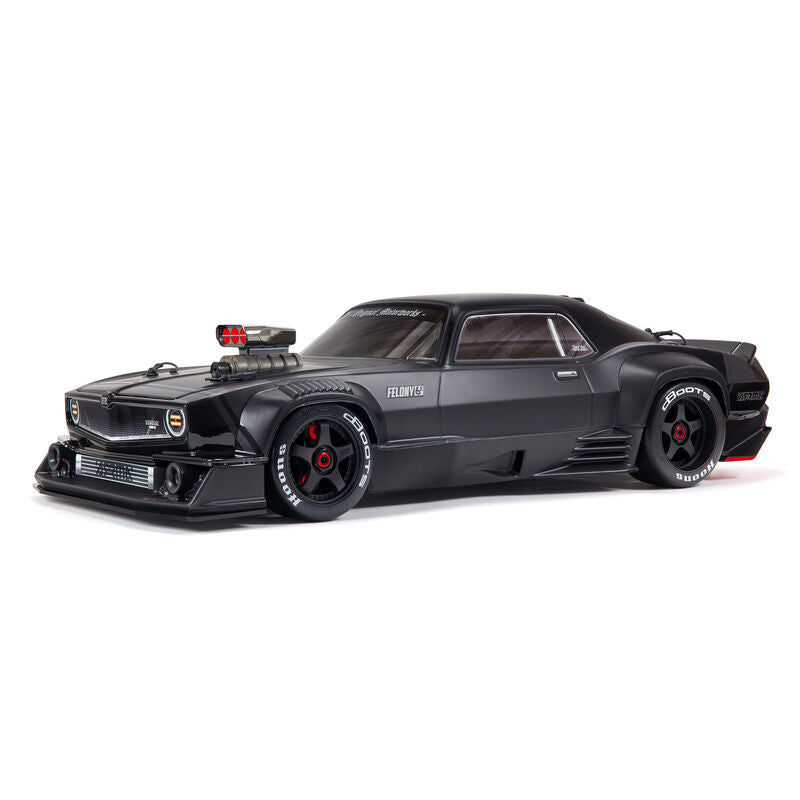 ARRMA ARA7617V2 1/7 FELONY 6S BLX Street Bash All-Road Muscle Car RTR