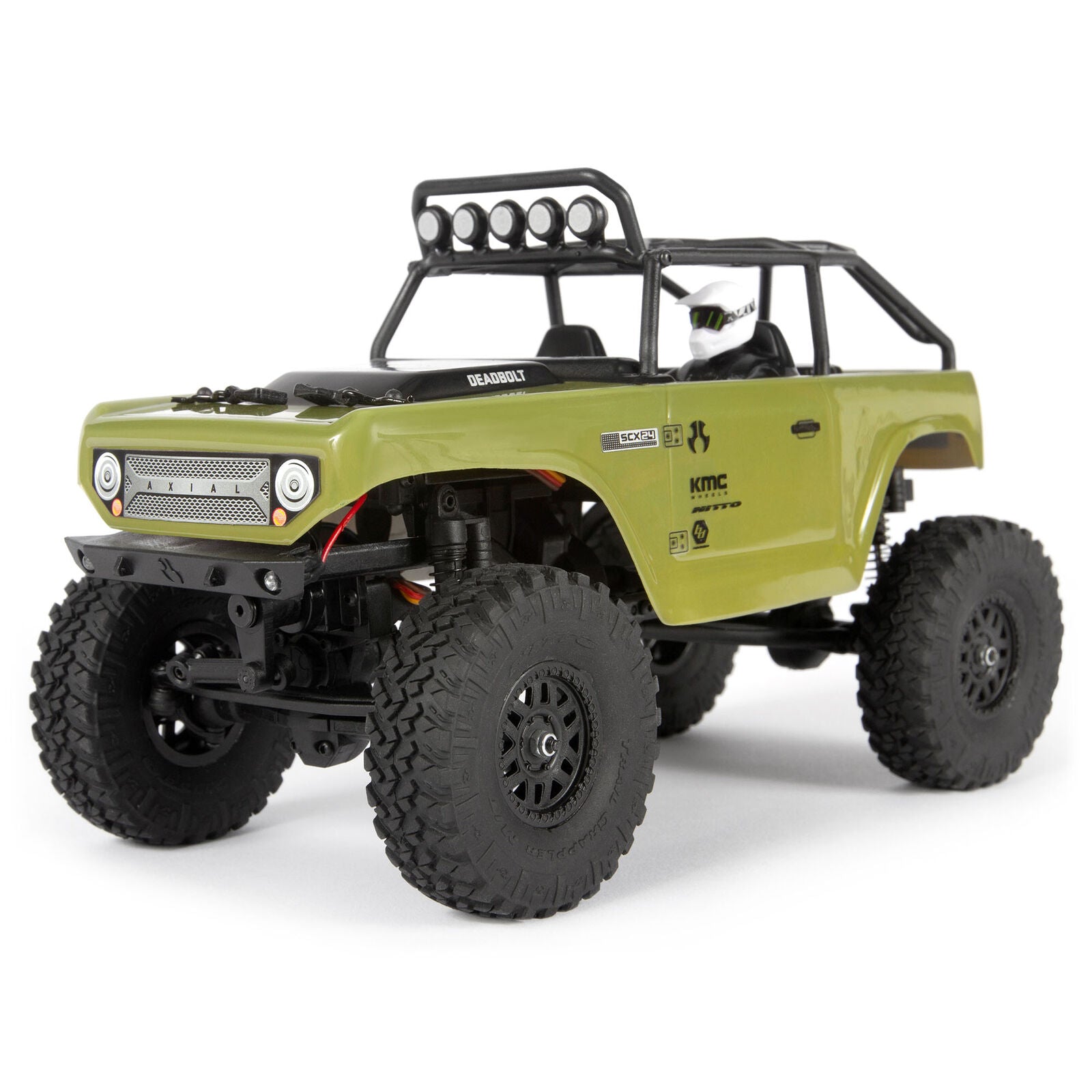 AXIAL AXI90081 1/24 SCX24 Deadbolt 4WD Rock Crawler Brushed RTR