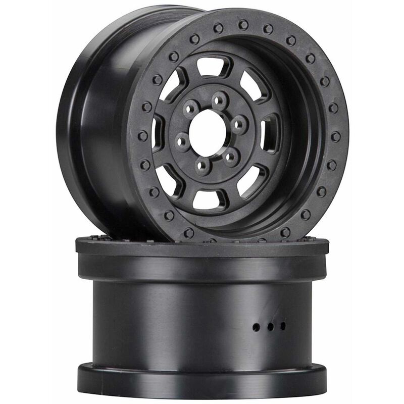 AXIAL AX08141 2.2 Trail Ready HD Series Wheels Black (2)