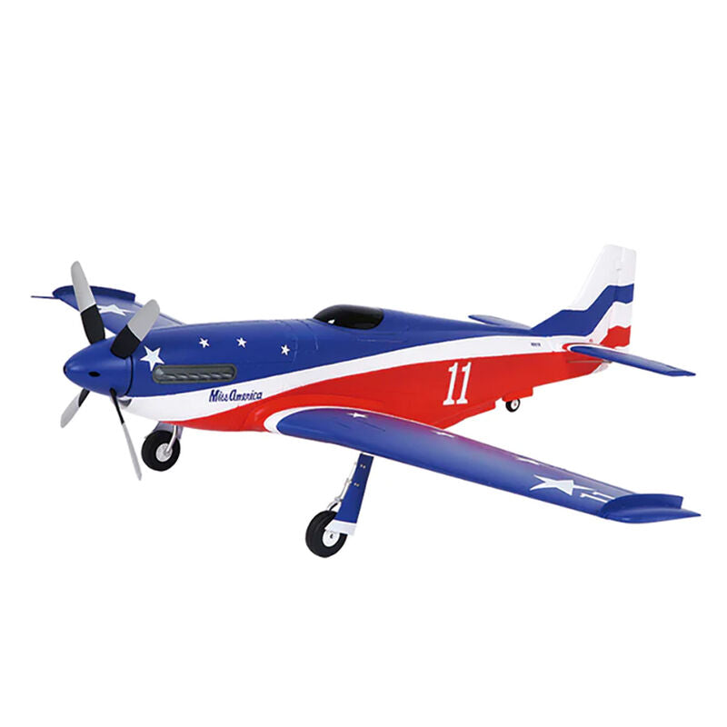 FMS FMM134PMAX P-51D Mustang Miss America 1100mm PNP with Reflex