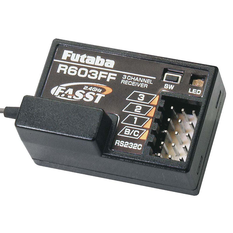 FUTABA FUTL7631 R603FF 3-Channel FASST Receiver 3PM 3PK 4PK
