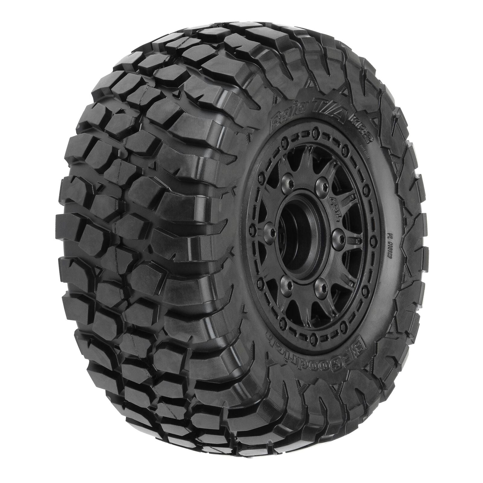 PROLINE 10123-10 1/10 BFG KR2 M2 Front/Rear 2.2"/3.0" SC Mounted 12mm Blk Raid (2)