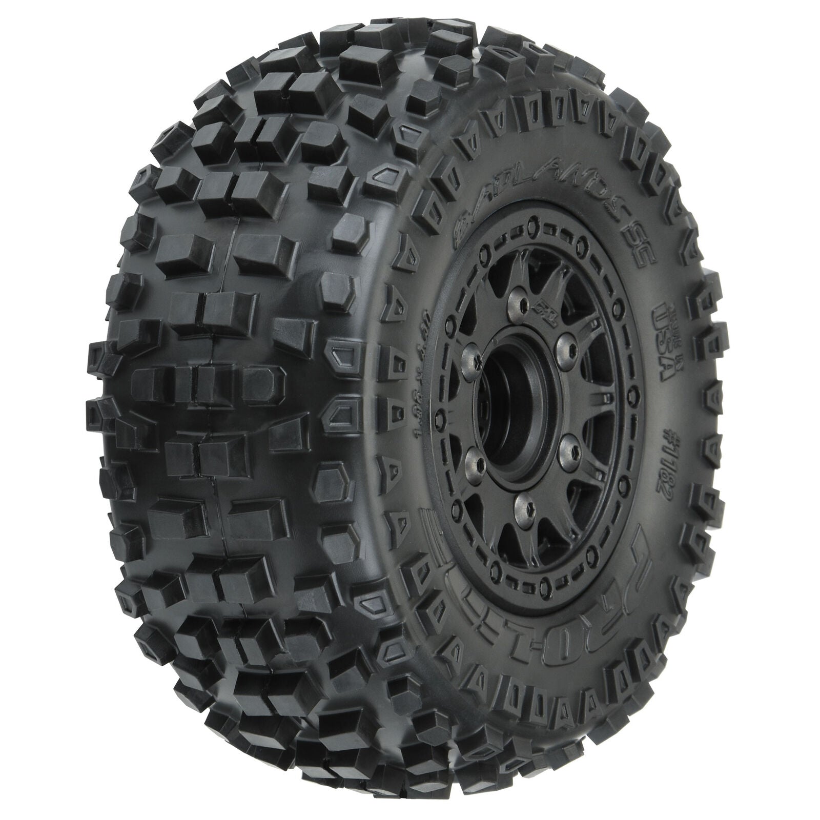 PROLINE 1182-10 Badlands SC MTD Raid Tires, 6x30 (2): Slash 2WD, 4WD Front / Rear