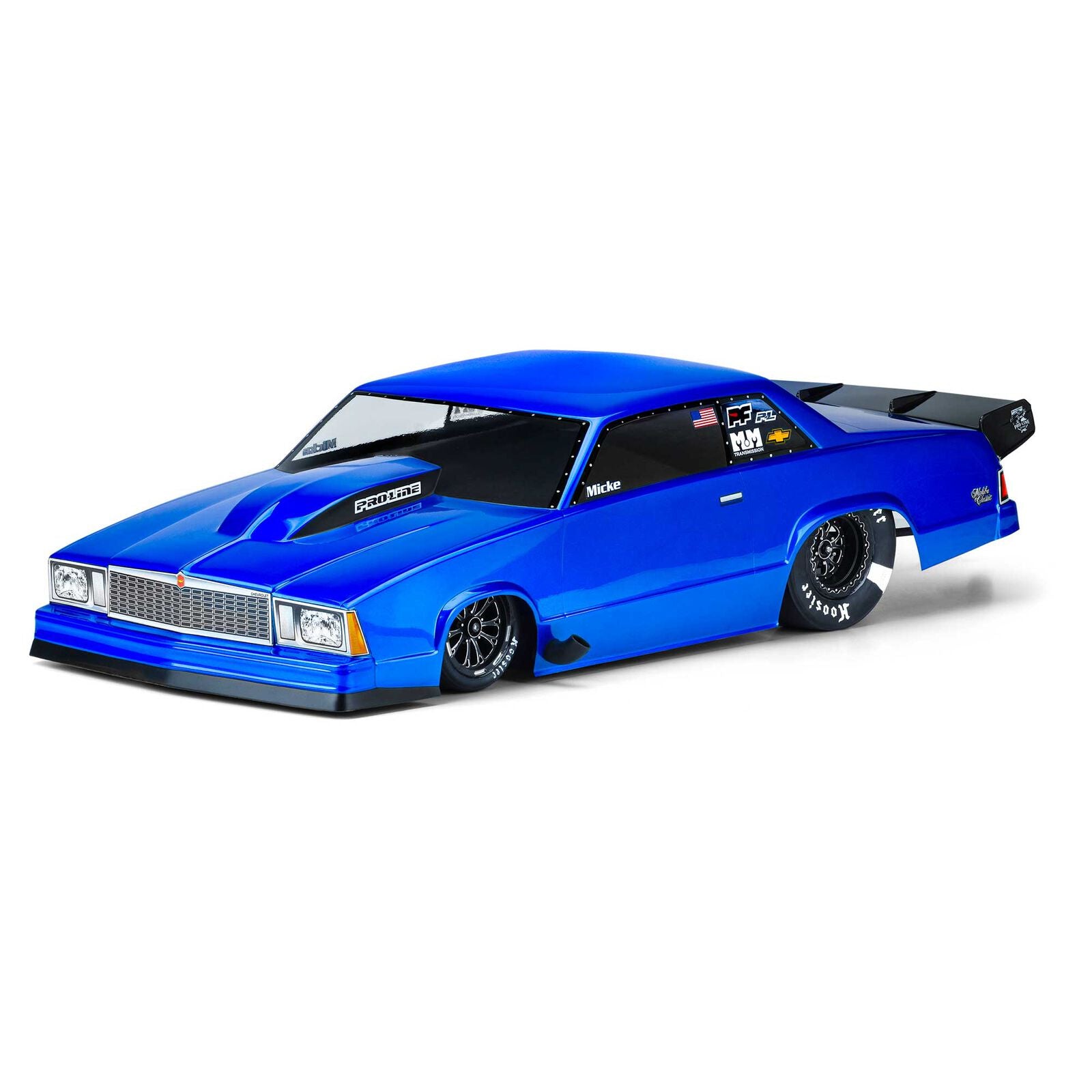 PROLINE 3549-00 1/10 1978 Chevrolet Malibu Clear Body: Drag Car