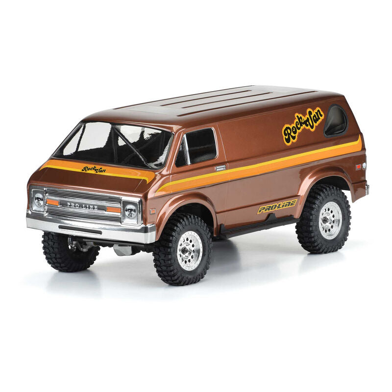 PROLINE 3552-00 70's Rock Van Clear Body for 12.3 313mm Wheelbase Scale Crawlers