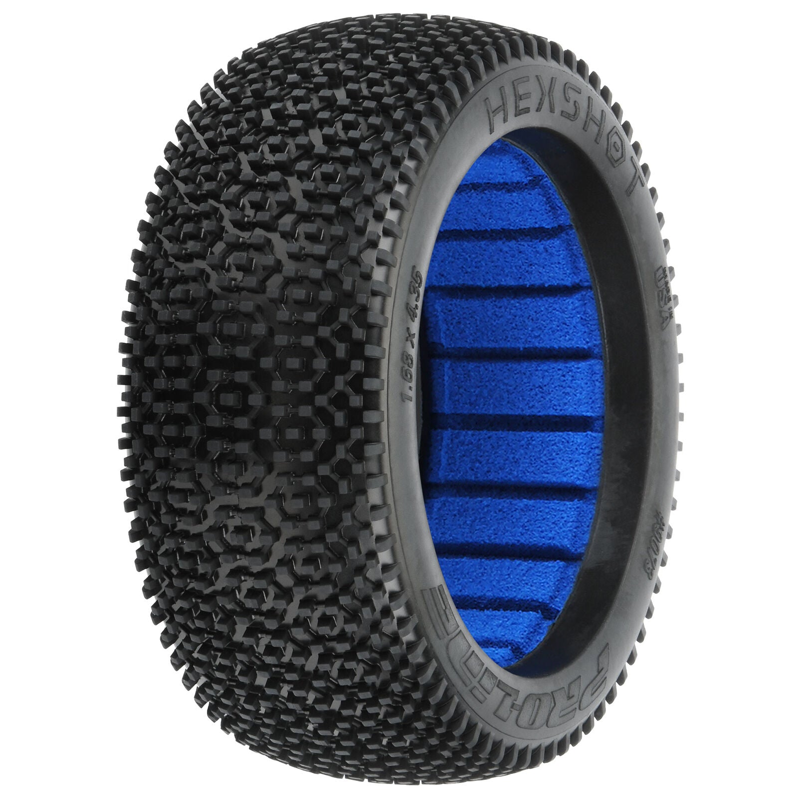 PROLINE 9073-02 1/8 Hex Shot M3 Front/Rear Off-Road Buggy Tires (2)