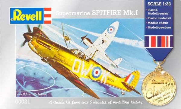 REVELL 00021 1/32 Supermarine Spitfire Mk.1