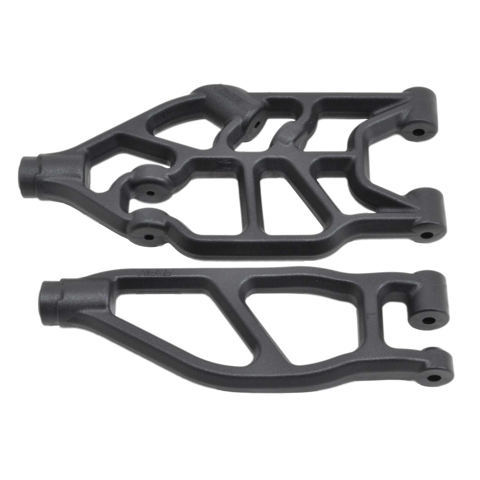 RPM 81522 Front Upper & Lower A-Arms, Black: ARRMA 1/5 Kraton & Outcast