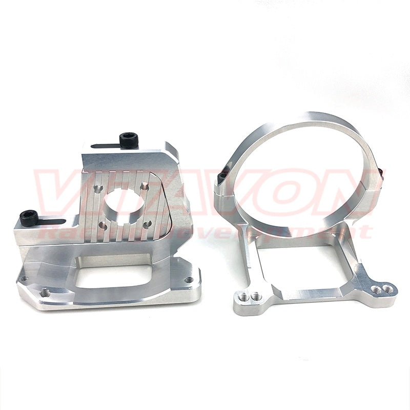 VITAVON 5T00009 SILVER Motor Mount & Motor Support 70mm for Losi 5ive T 2.0 5T FIVET CNC aluminum 7075