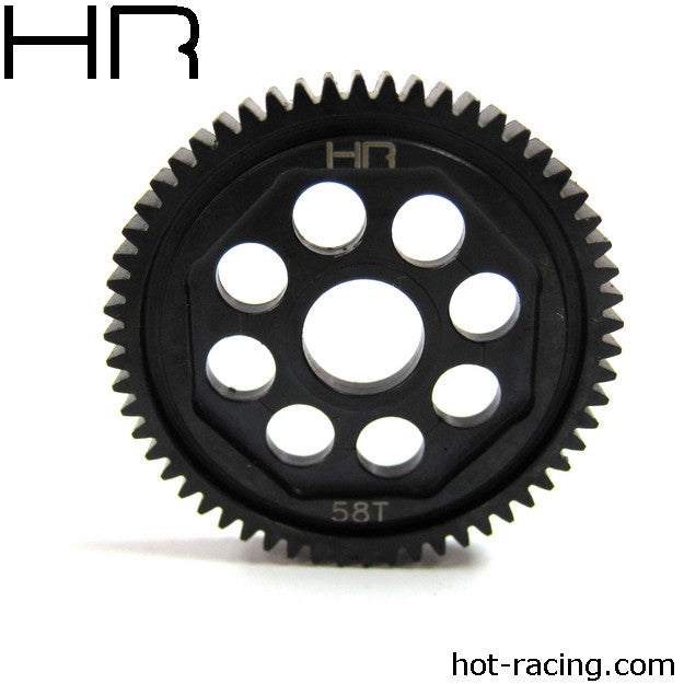 HOT RACING SOFE858 Steel Main Gear 48p 58t - Losi Mini 8ight