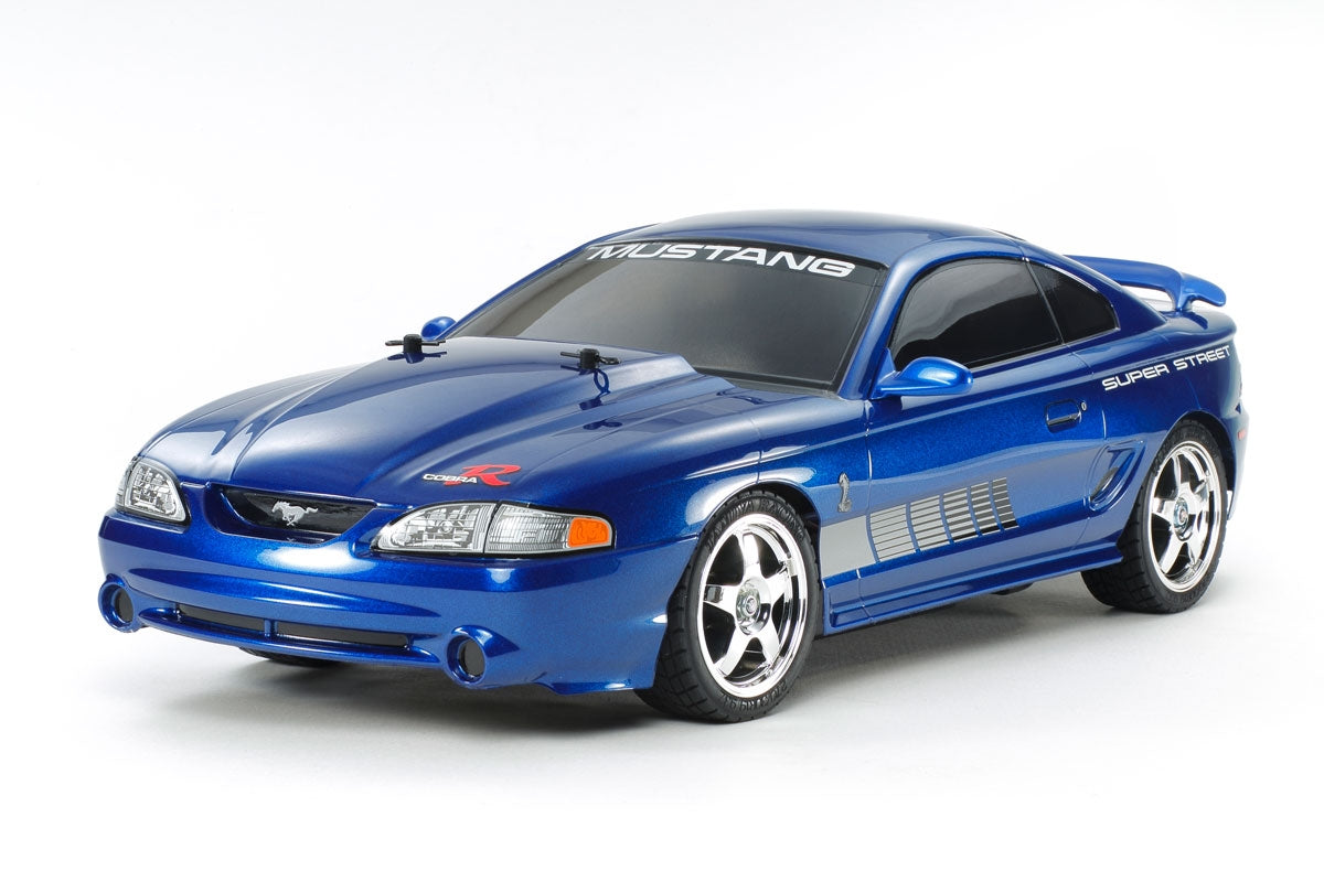 TAMIYA 47430 1/10 RC 1995 Ford Mustang SVT Cobra R TT-01 Type E