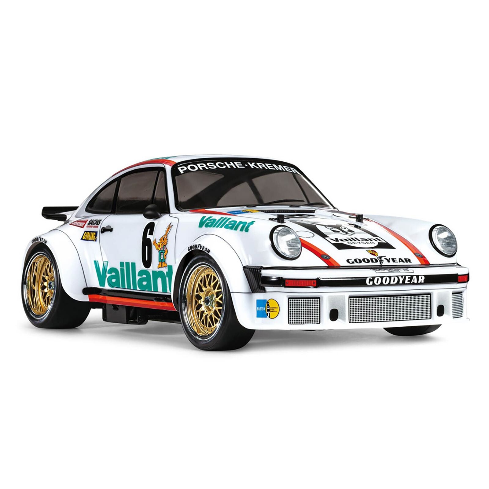 TAMIYA 47477 1/10 R/C Porsche 934 Coupe Vaillant (1976)