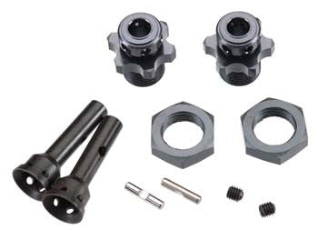 TEKNO TKR5570-17 Hub Adapters 17mm 1/8 Buggy Width SCT410 (2)
