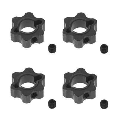 TEKNO TKR5571M Wheel Hexes 12mm Steel Lightened (4)