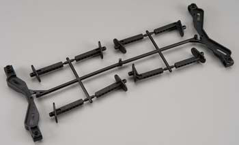 TEKNO TKR5791 Body Mount Set Front Rear SCT410