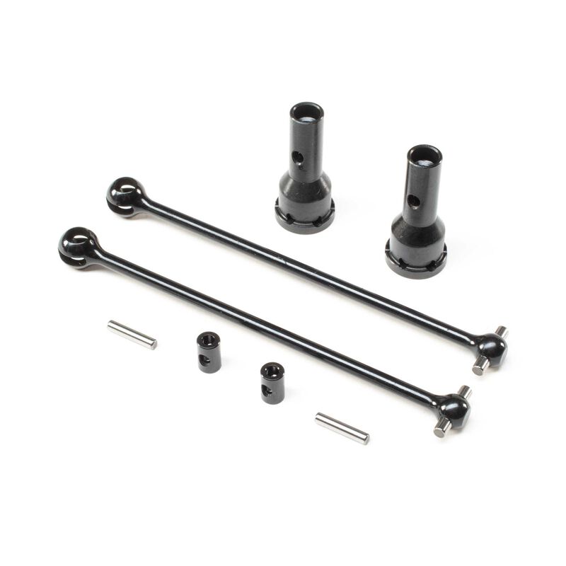 LOSI TLR242035 Rear CV Driveshaft Set Deep Yoke 8X 8XE