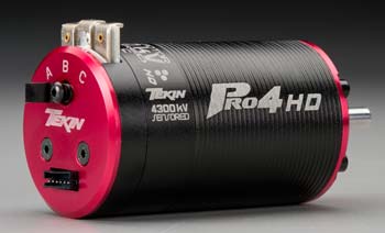 TEKIN TT2518 Pro4 HD 4-Pole Brushless 550 Motor w/ 5mm Shaft 4300 Kv