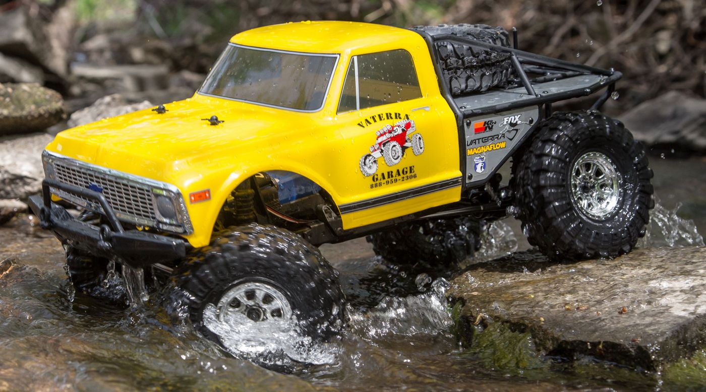 VATERRA VTR03090 1/10 1972 Chevrolet K10 Pickup Ascender 4WD Brushed RTR