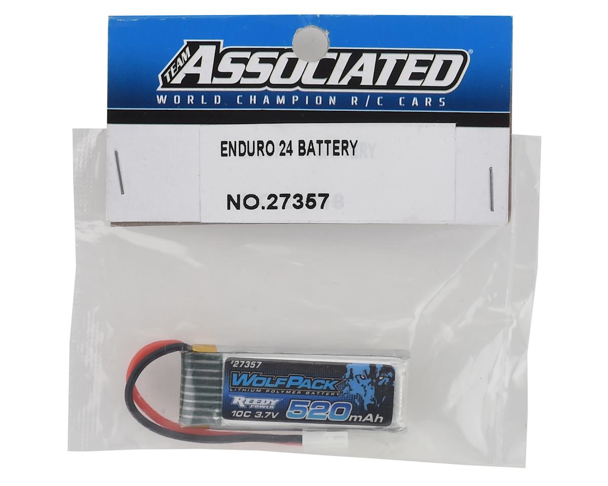 ASSOCIATED 27357 Reedy WolfPack 1S LiPo 10C Battery Pack w/Micro Connector 3.7V  520mAh