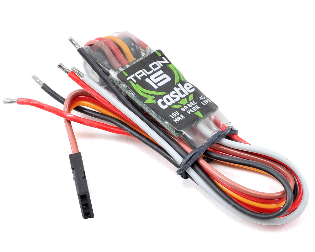 CASTLE 010-0129-00 Talon 15 Brushless ESC 15A 2-4S