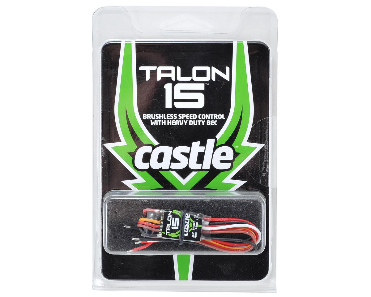 CASTLE 010-0129-00 Talon 15 Brushless ESC 15A 2-4S